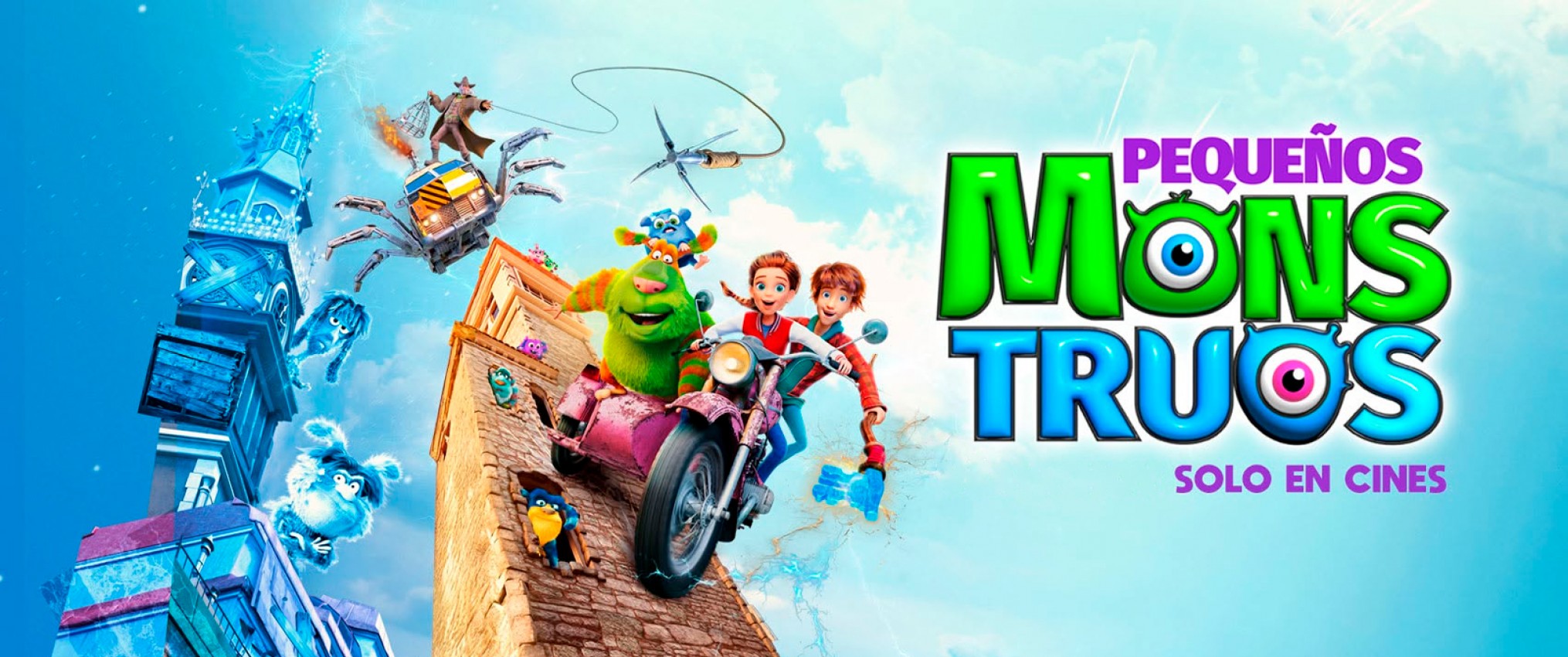PEQUE&Ntilde;OS MONSTRUOS (FINNICK  2) ESTRENO